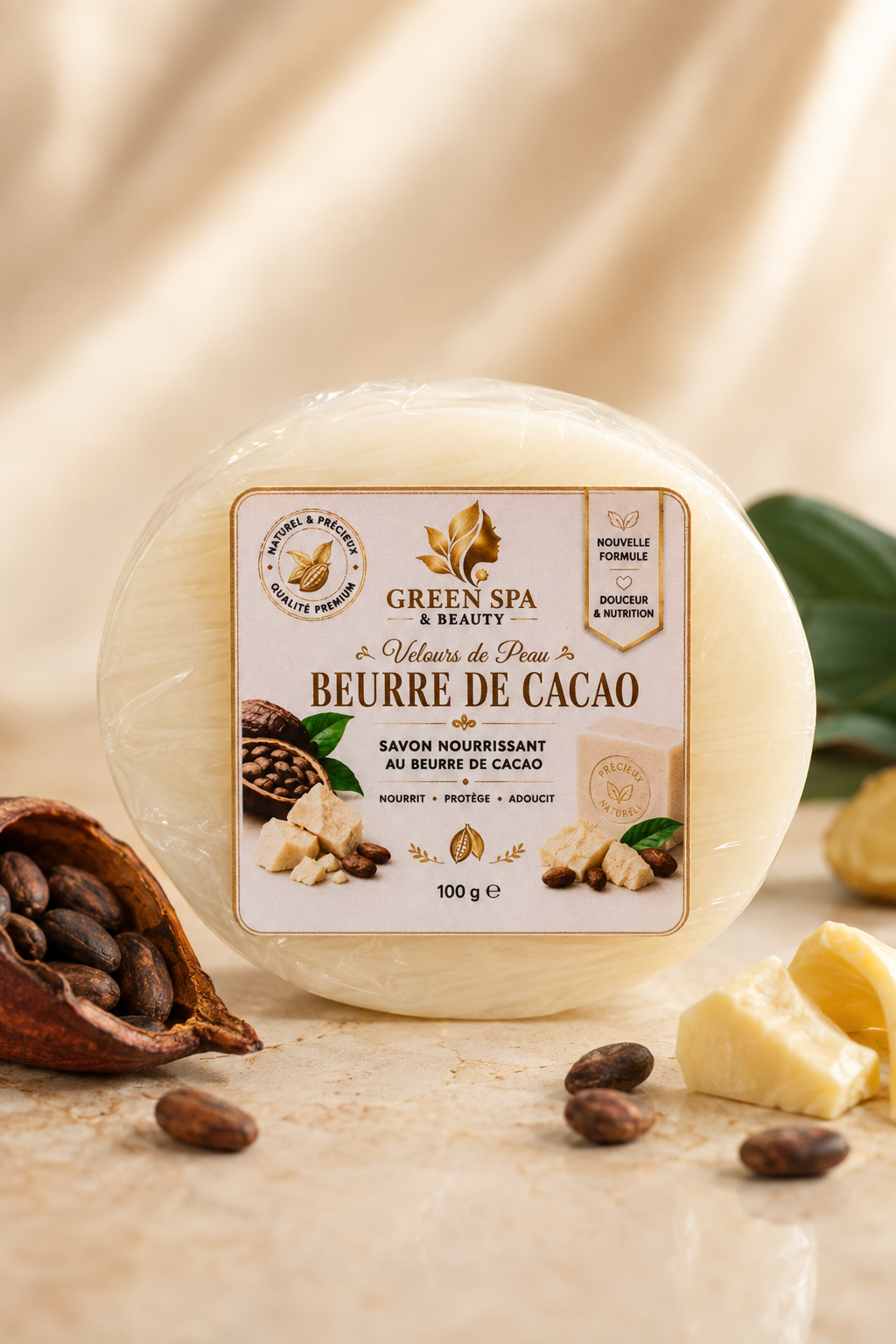  Savon Beurre de Cacao