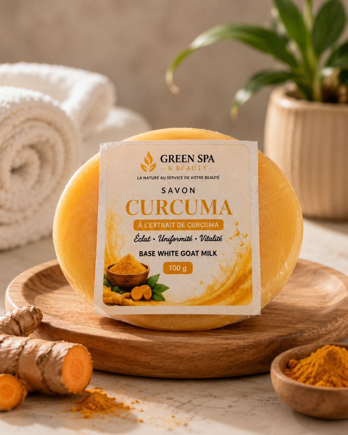 Savon Curcuma