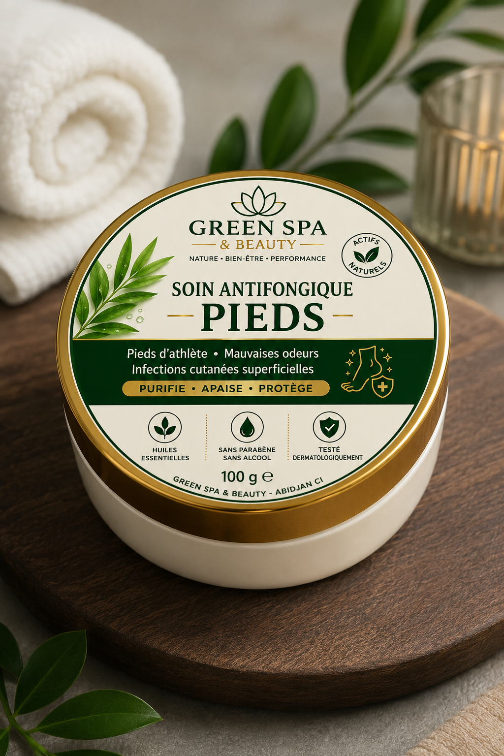  Crème Pieds D'athlète